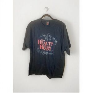 Disney Beauty and the Beast Black T-Shirt